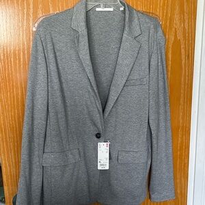 Uniqlo Heather grey jacket